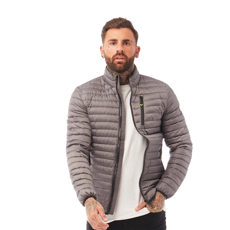 Superdry Veste Core Down Homme Gris