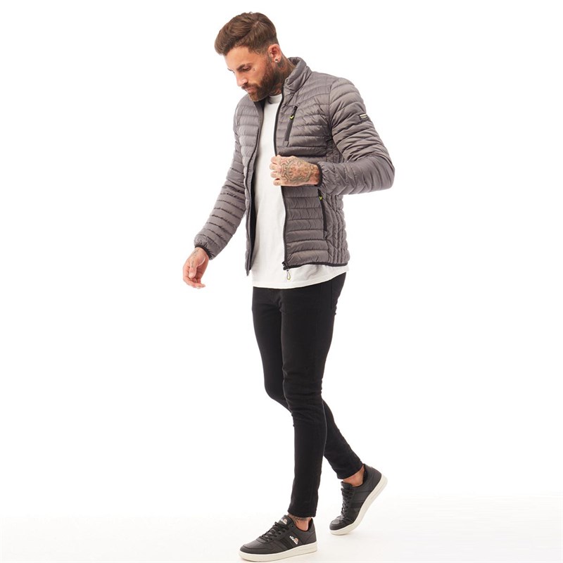 Superdry Veste Core Down Homme Gris