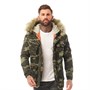 Superdry Herren Rookie Heavy Weather Parka Jacke Tarnfarbe