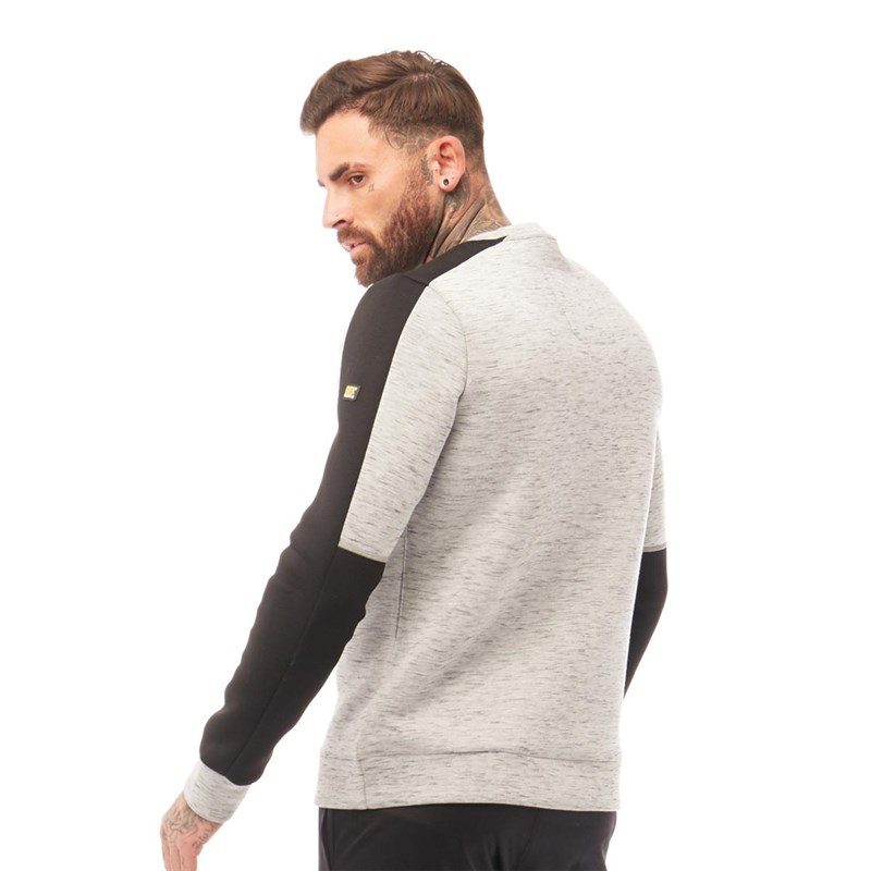 Superdry Herrer Gym Tech Sweatshirt Grå