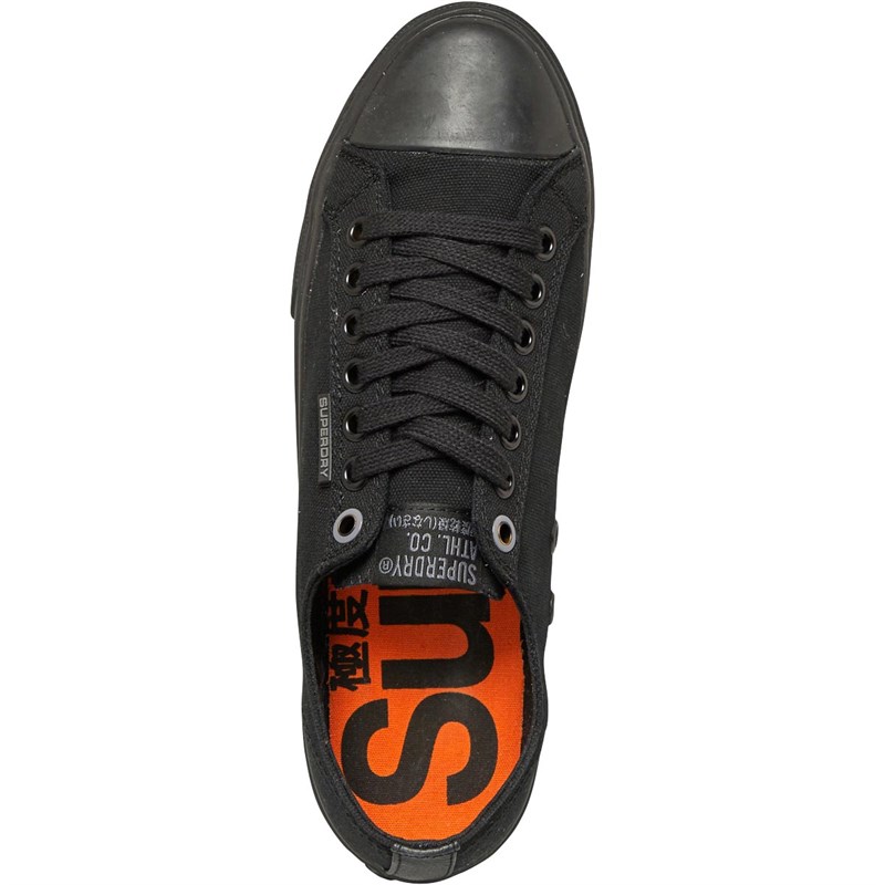 Superdry Chaussures Basses Low Pro Homme Noir