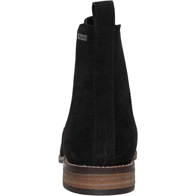 Superdry Womens Millie-Lou Suede Chelsea Boots Black