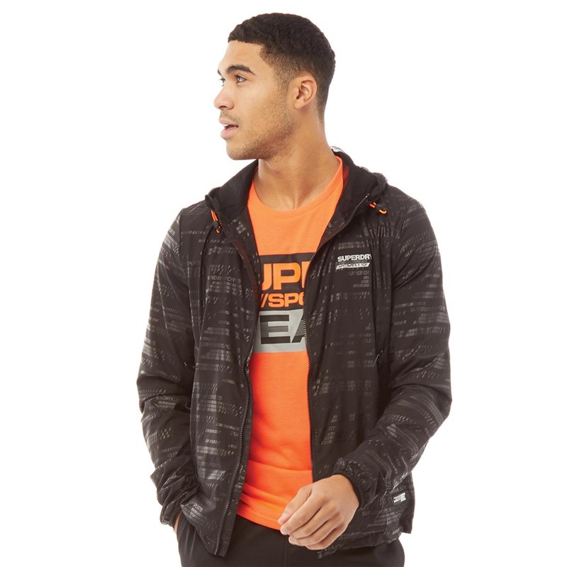 Superdry Herrer Active Jakke Sort