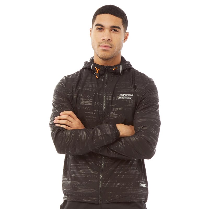 Superdry Herrer Active Jakke Sort