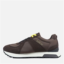 Replay Mens Castor Trainers Dark Brown