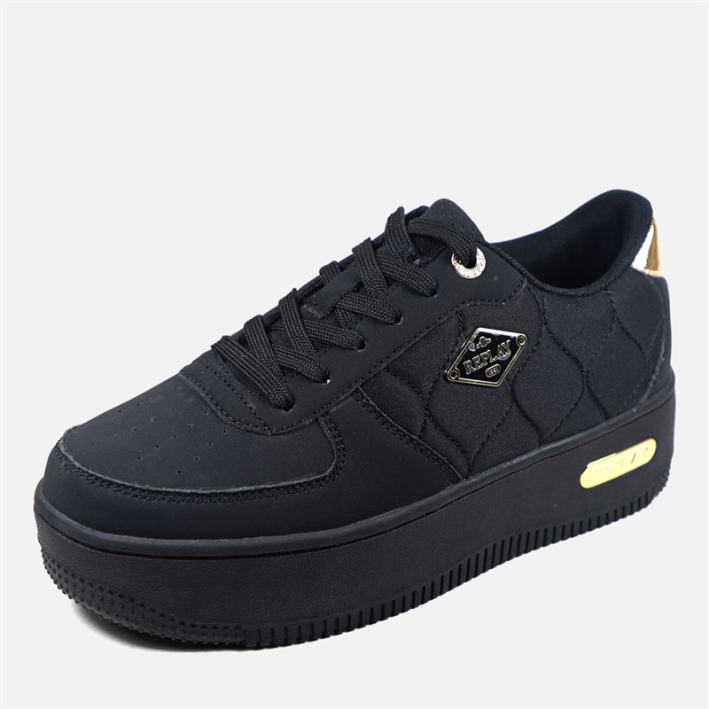 Replay Womens Epic High Trainers Black