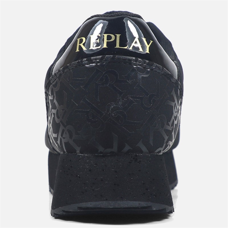 Replay Womens Penny Trainers Black