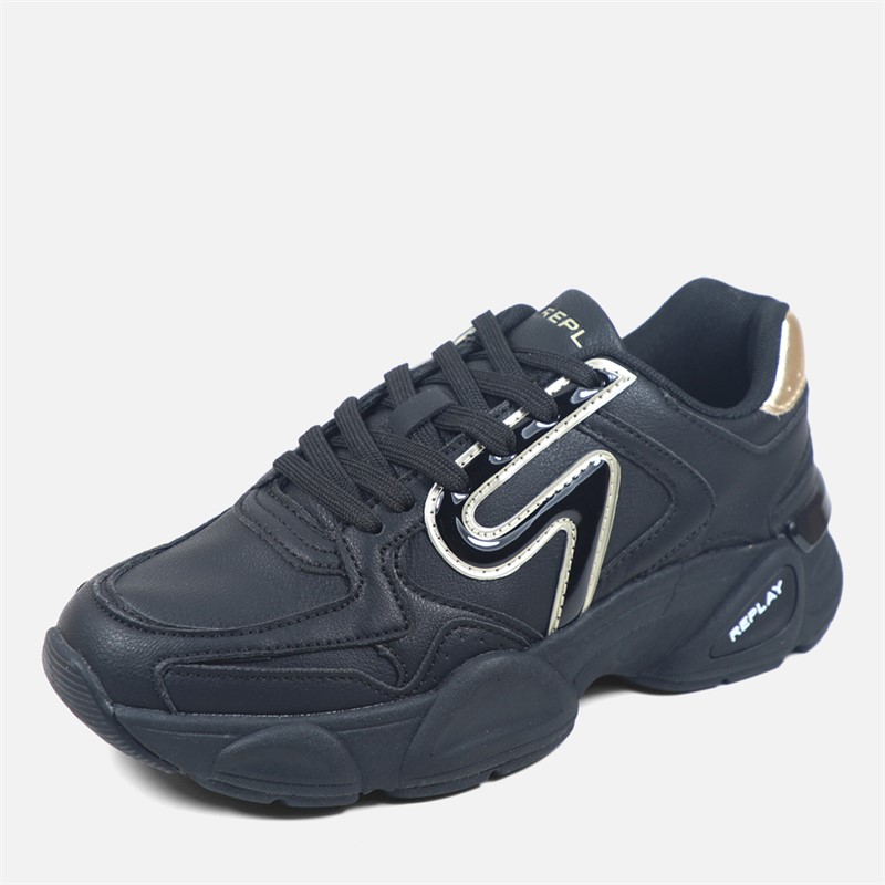 Replay Womens Destiny Trainers Black