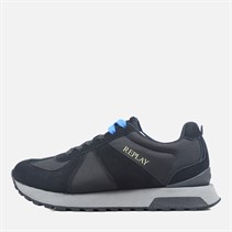 Replay Mens Castor Trainers Black
