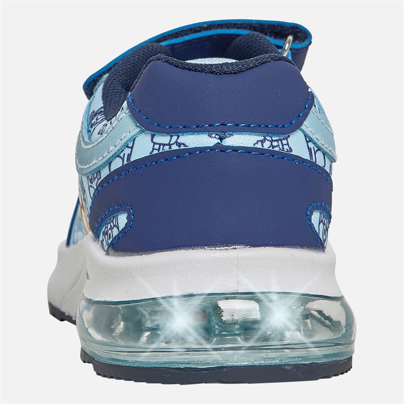 Bluey Kids And Bingo Light Up Trainers Blue/Multi