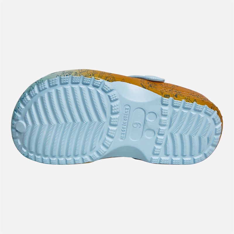 Bluey Kinderen Gradient Klompen Blauw/Oranje