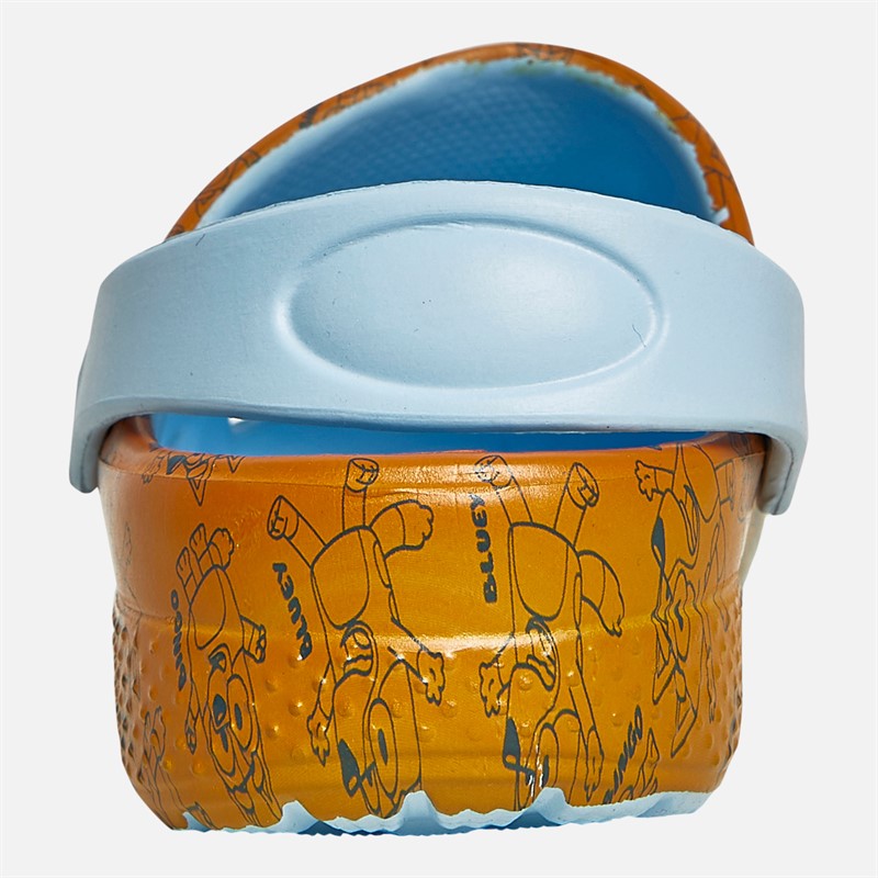Bluey Kinderen Gradient Klompen Blauw/Oranje