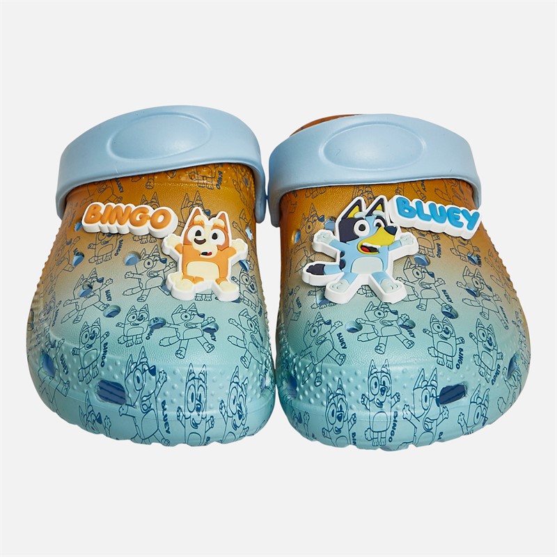 Bluey Kinderen Gradient Klompen Blauw/Oranje