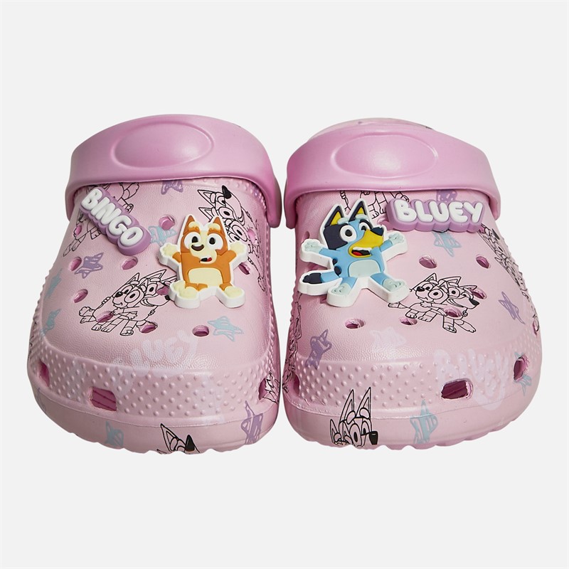 Bluey Sabots Fille Rose/Multicolore