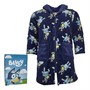 Bluey Badjas Jongens marineblauw