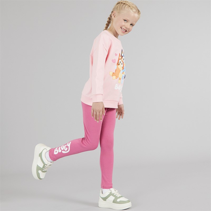 Bluey Girls Tracksuit Pink - Size 2/3Y