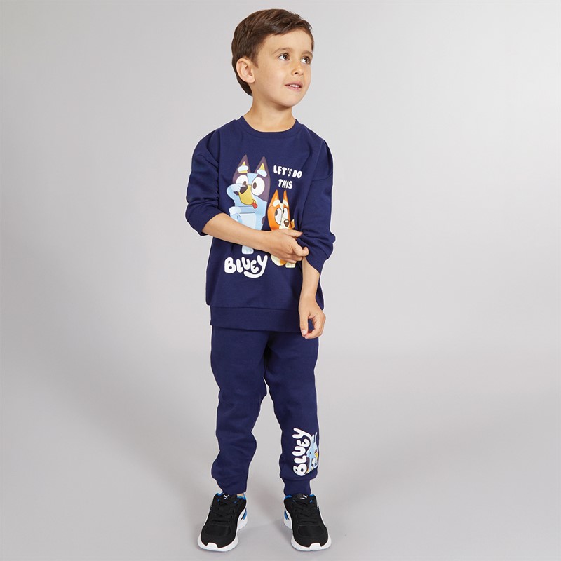 Bluey Boys Tracksuit Navy