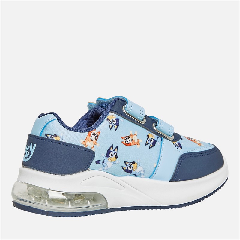 Bluey Kids Infants Nia Light Up Trainers Light Blue/multi