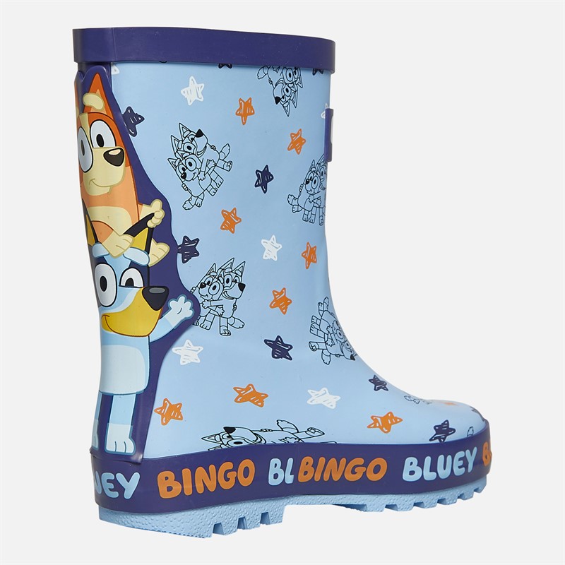 Bluey Kids Bluey And Bingo Wellies Blue/Multi