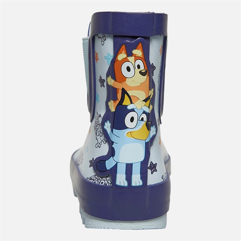 Bluey Kids Chelsea Boot Wellies Blue/Multi