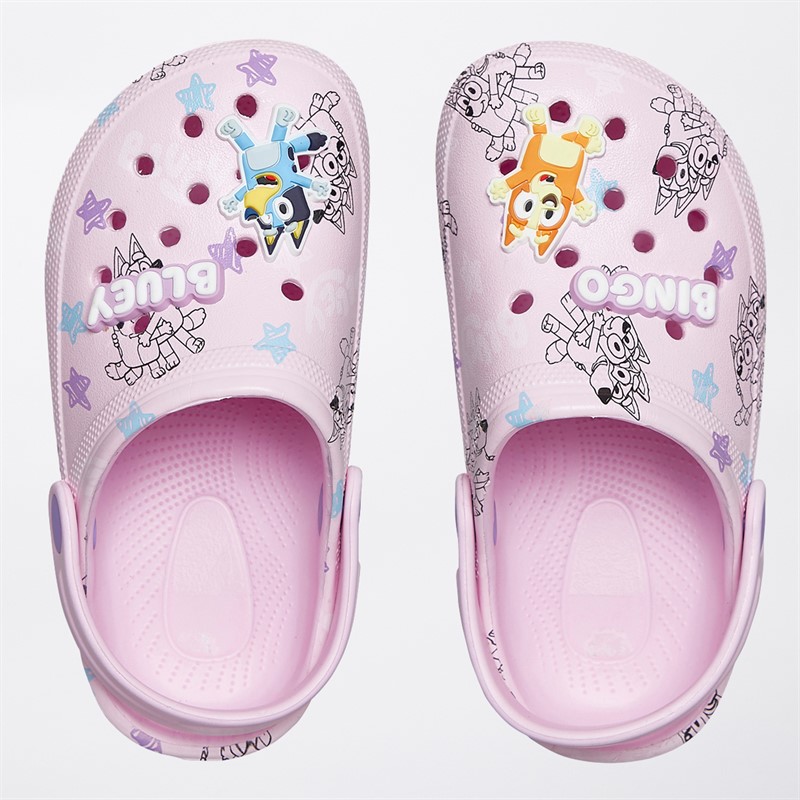 Bluey Girls Ave Clogs Pink/Multi