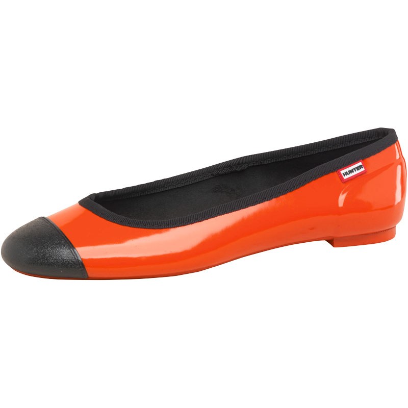 hunter ballerina flats