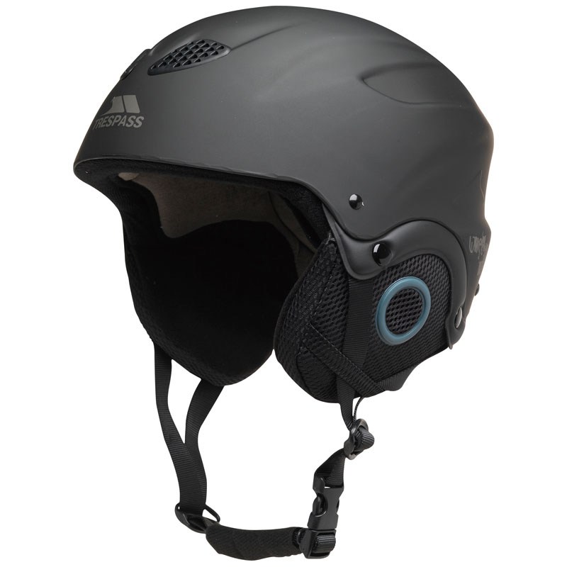 Trespass Unisex Sky High Ski Helmet Black Photoverse