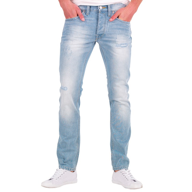 Voi Jeans Mens Borve 031 Jeans Light Blue Plable