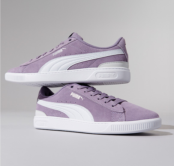 Puma trainers.