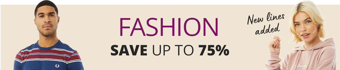 Fashion - Save up to 75&percnt;