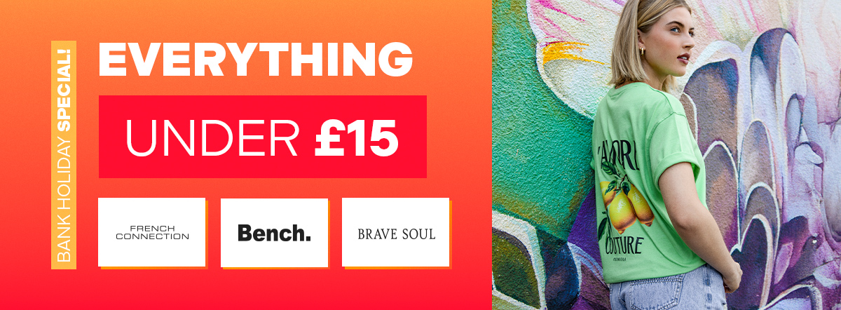 Everything under £15