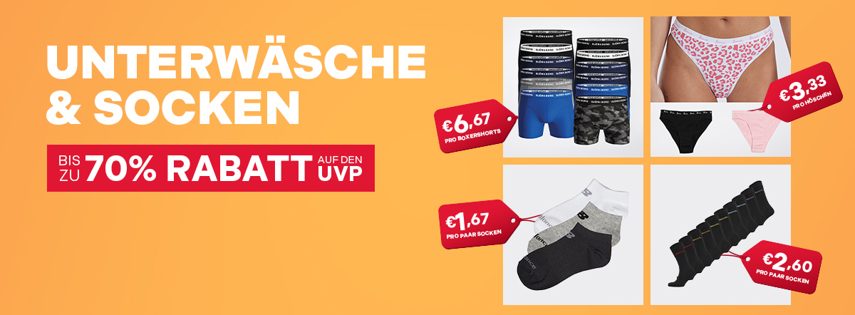 Unterwäsche & Socken