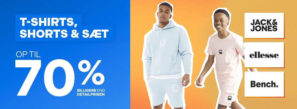 T-shirts, shorts & sæt