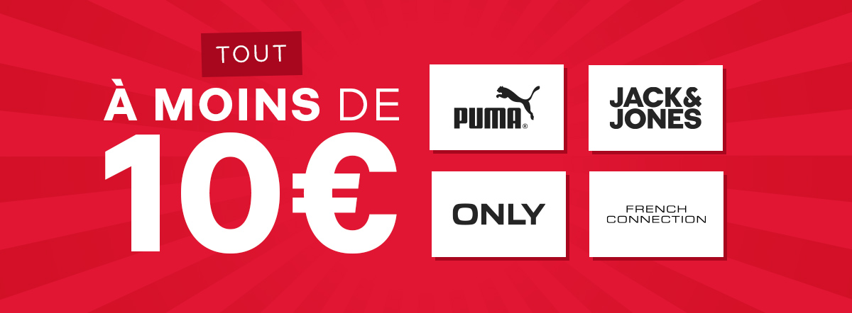 Tout à moins de 10€
