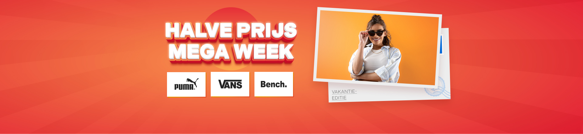 Halve prijs mega week
