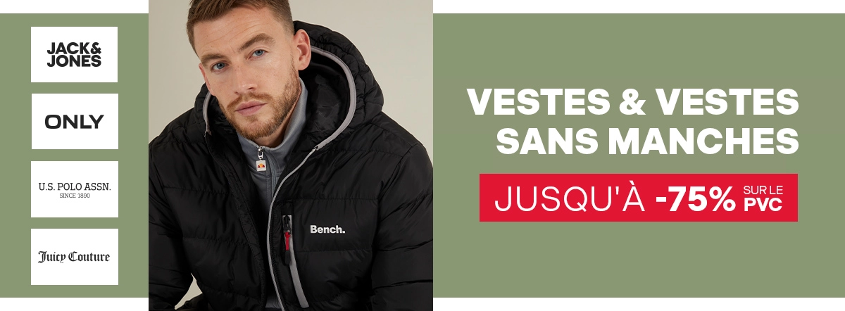 Vestes & vestes sans manches