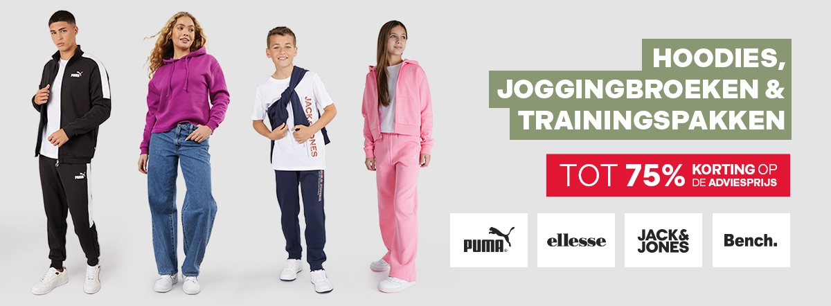 Hoodies, joggingbroeken & trainingspakken