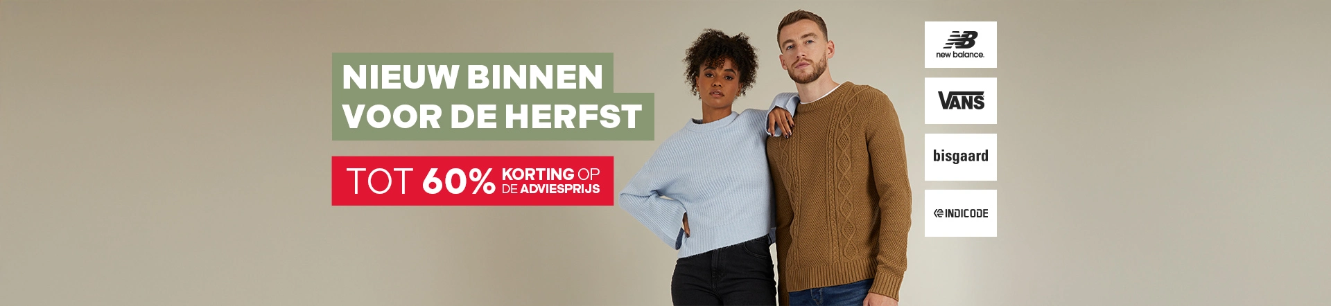 Nieuw binnen voor de herfst