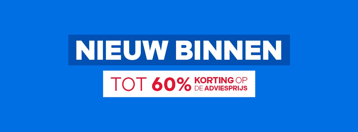 Nieuw binnen