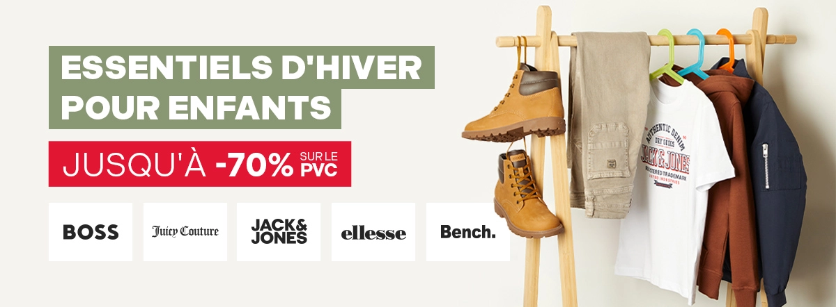 Essentiels d'hiver pour enfants