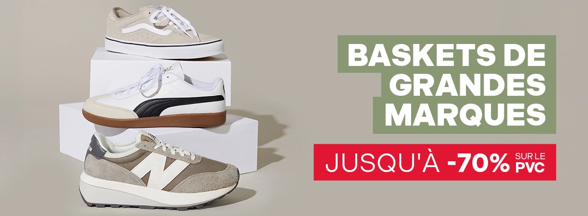 Baskets de grandes marques