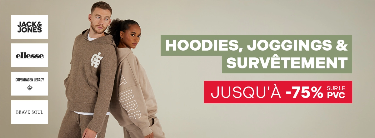 Hoodies, joggings & survêtement