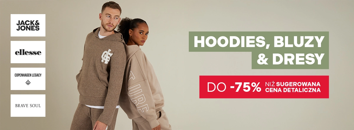 Hoodies, bluzy & dresy