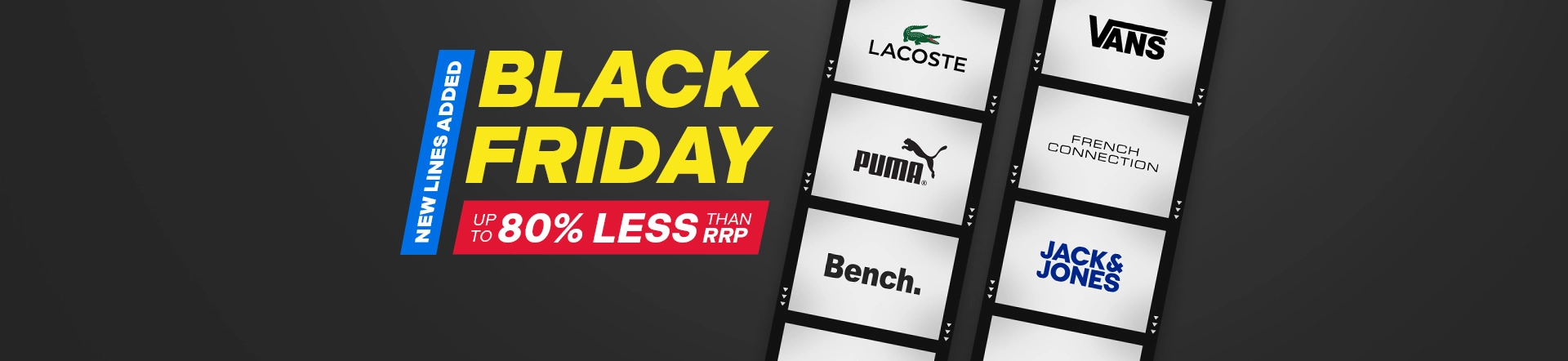 Black Friday New Lines Added