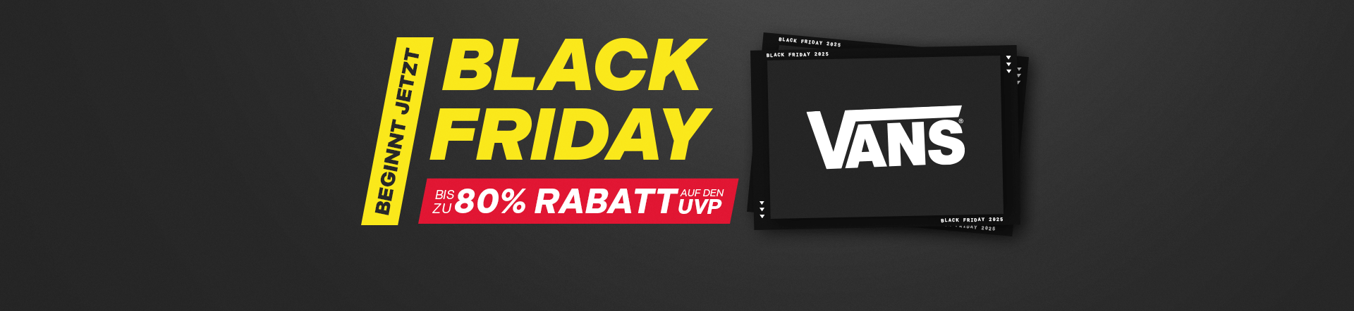 Black Friday beginnt jetzt