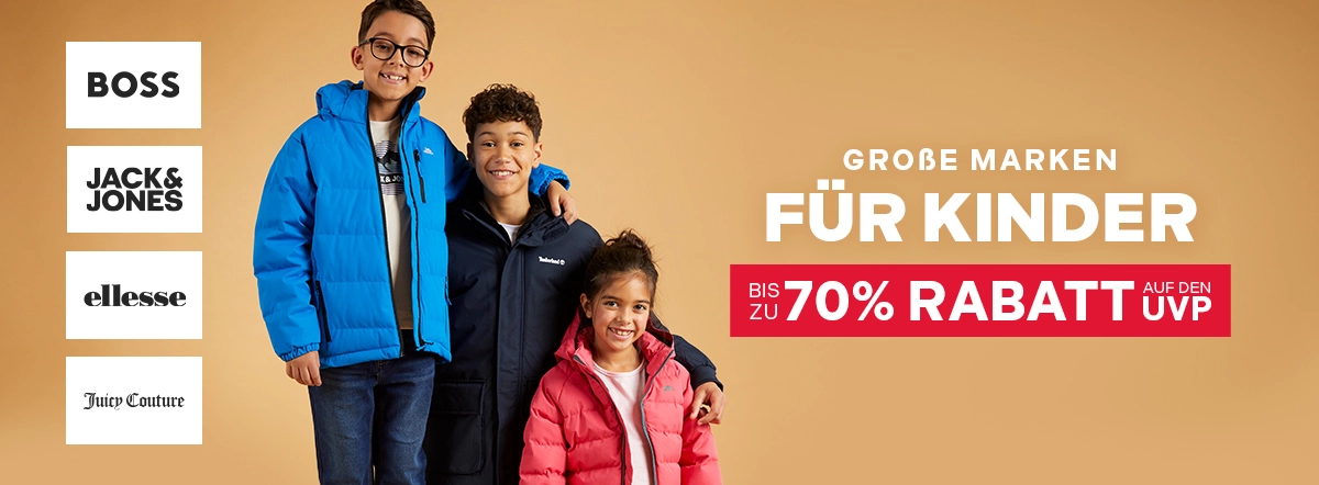 Große Marken für Kinder