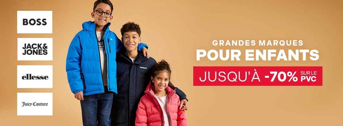 Grandes marques pour enfants