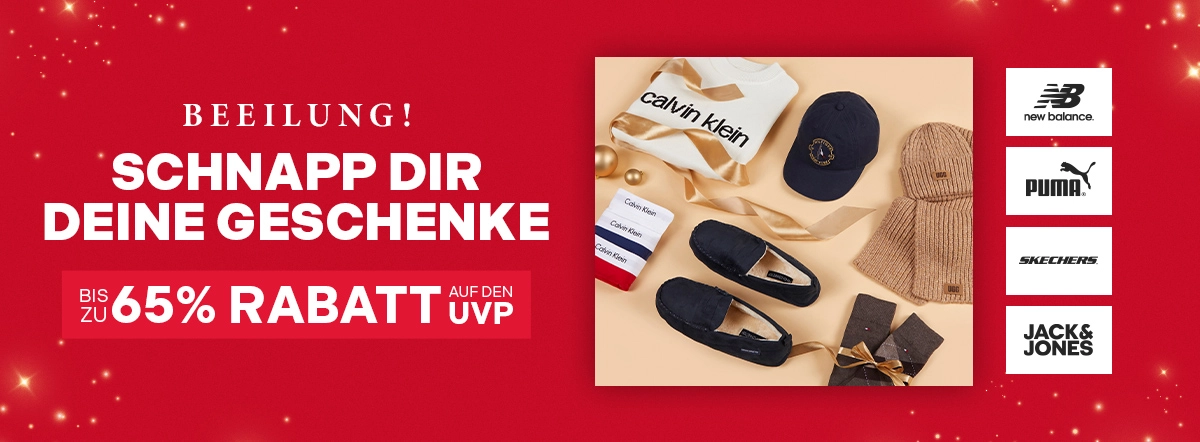 Beeilung! Schnapp dir deine Geschenke!