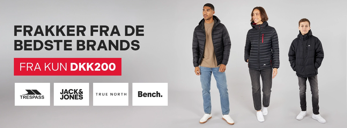 Frakker fra de bedste brands