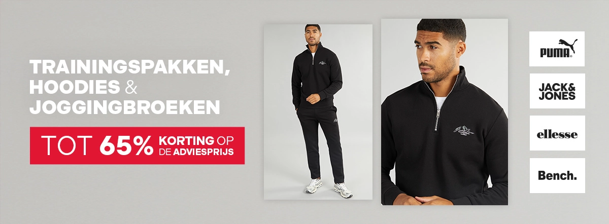 Trainingspakken, hoodies & joggingbroeken